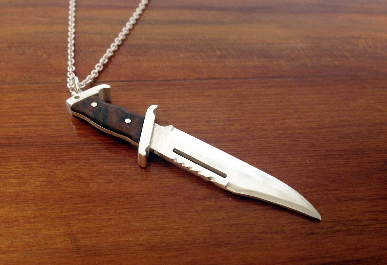 Rambo knife side view