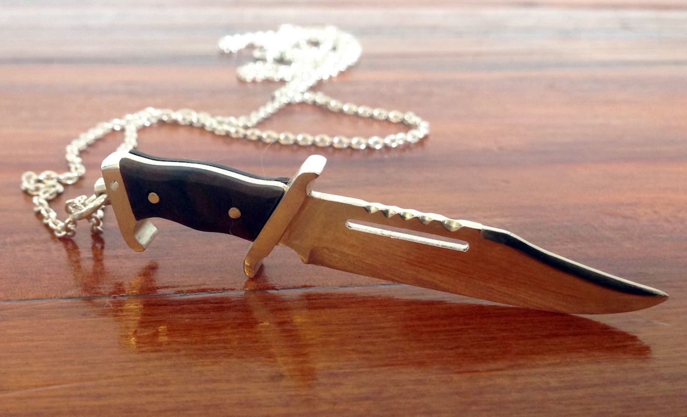 Rambo knife side view